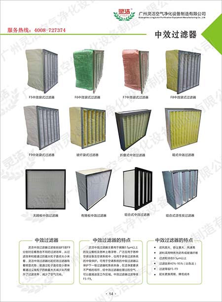 中效過(guò)濾器使用注意事項(xiàng)與安裝位置