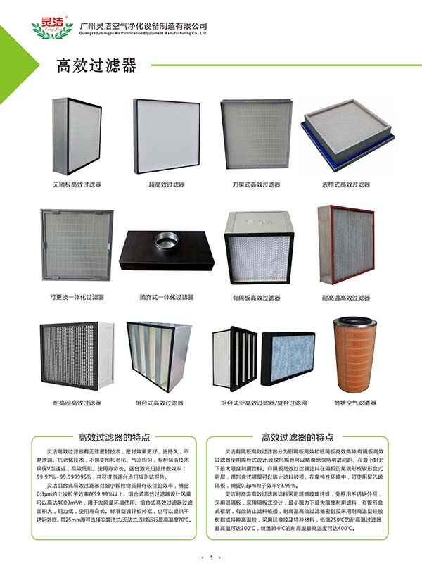 空調(diào)過濾器型號(hào)規(guī)格尺寸